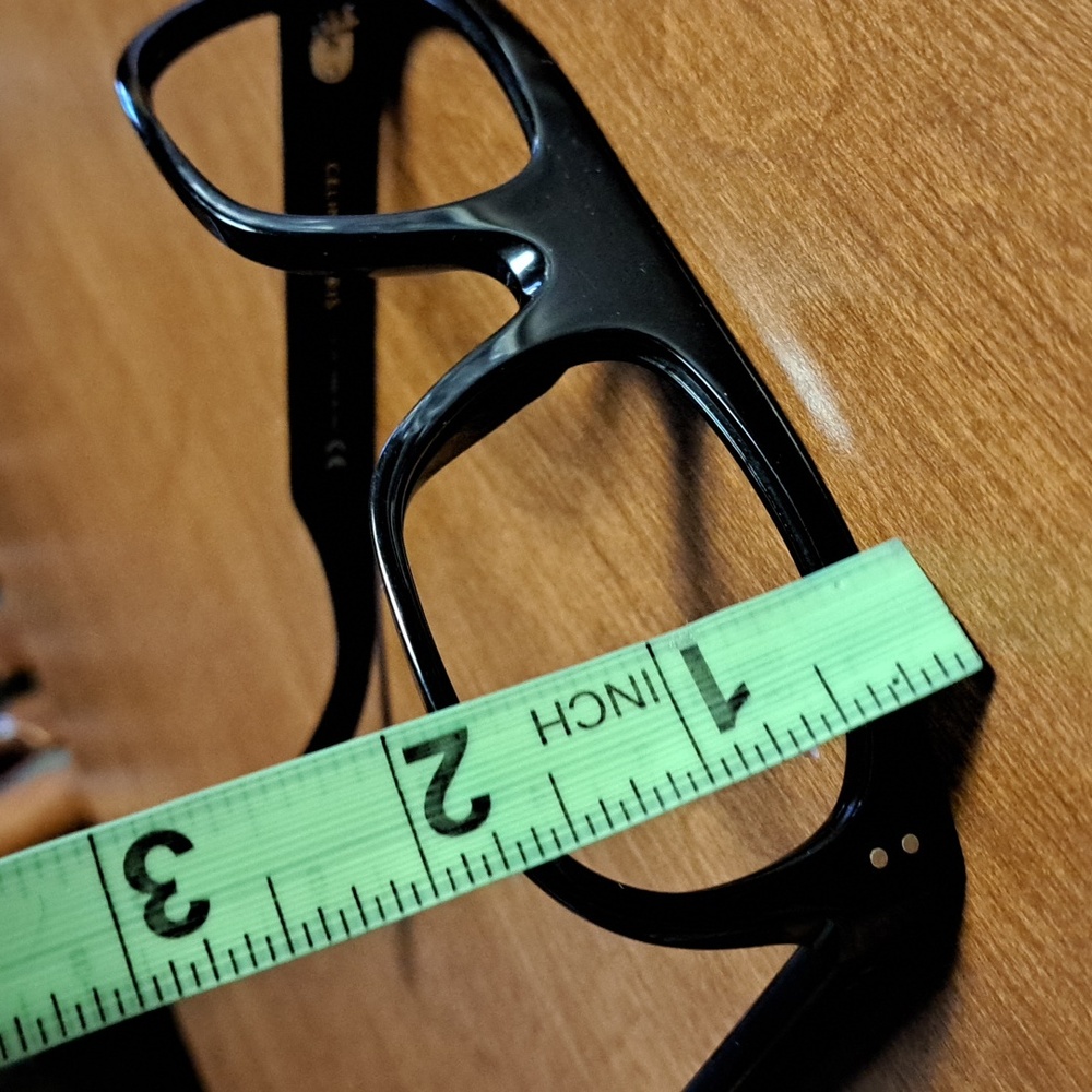 Celine Glossy Black Eyewear Frames New No Tag - Picture 7 of 11